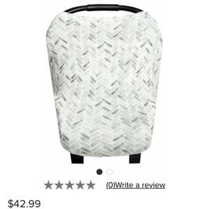 Copper Pearl Car seat/Nursing cover EUC